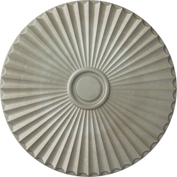 Ekena Millwork Shakuras Ceiling Medallion (For Canopies up to 5 1/2"), Hand-Painted Flash Gold, 29 1/2"OD x 2"P CM30SHFLS - main